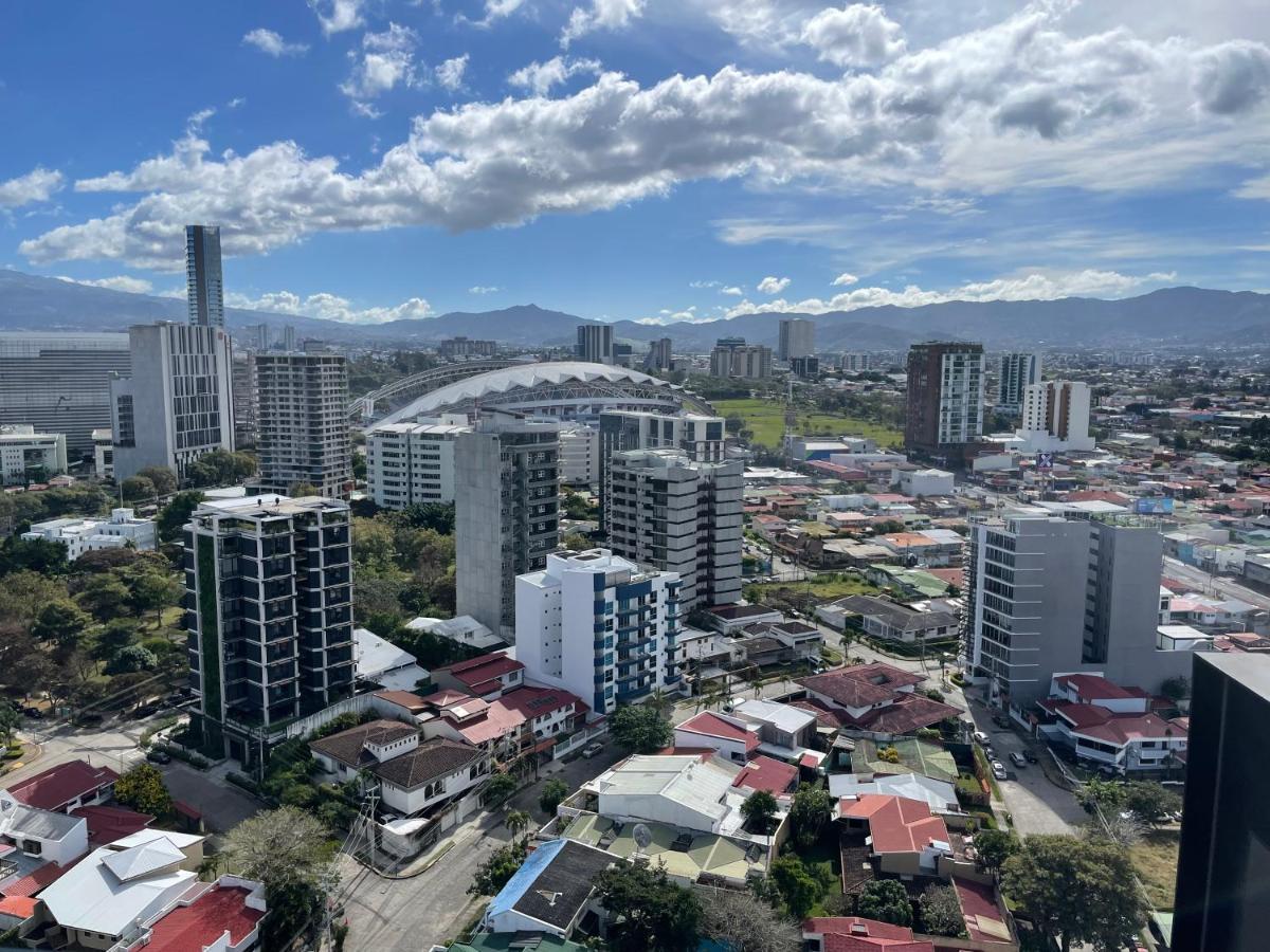 Cozy Apartment With Terrace, Sj Cosmopolitan Tower #402 San José Dış mekan fotoğraf