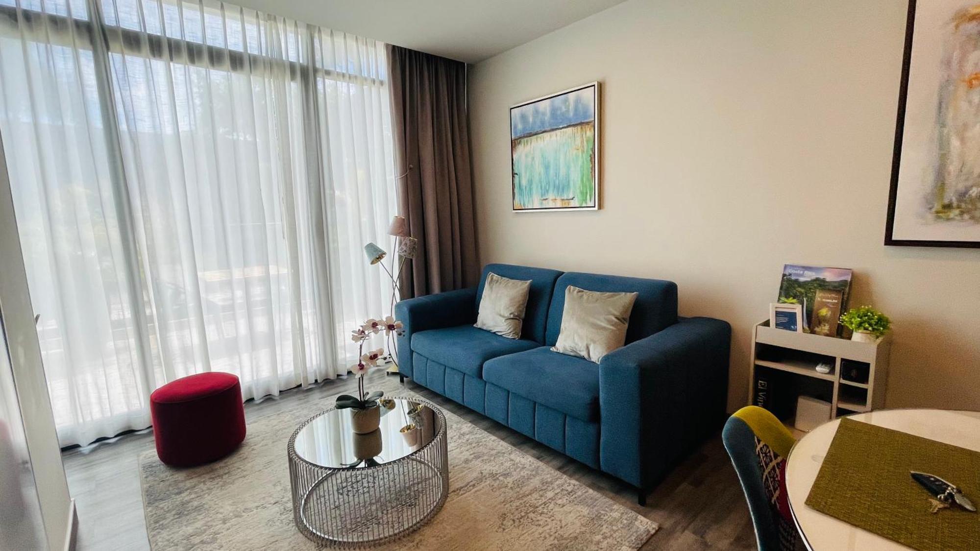 Cozy Apartment With Terrace, Sj Cosmopolitan Tower #402 San José Dış mekan fotoğraf